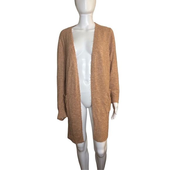 XLG light pink/salmon long cardigan by marled - Picture 1 of 6